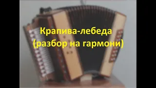 Крапива-лебеда(разбор на гармони)