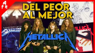 METALLICA - Rankeando del PEOR al MEJOR ÁLBUM