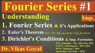 Fourier Series #1 (Imp.) #EulerTheorem #FourierSeries #EngineeringMathematics #BScMaths