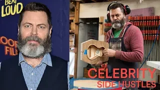 How Nick Offerman Turned His Passion for Wood Working Into a Side Hustle