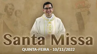 Santa Missa | Memória de São Leão Magno | Quinta-feira 10/11/22