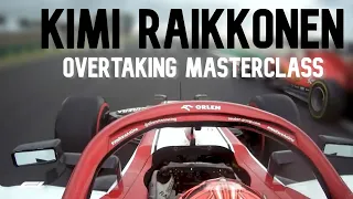 Kimi Raikkonen | Overtaking masterclass | 5 passing moves