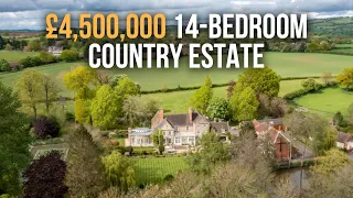 £4.5 Million Country Estate with 33 Acres and 14 Bedrooms | Property Tour