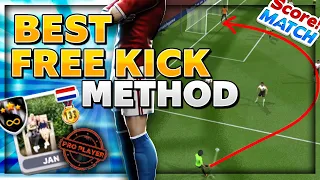 BEST FREE KICK METHOD/TIP in SCORE! MATCH! JAN IS A FREE KICK MASTER!