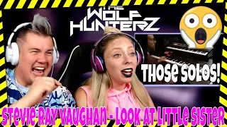 STEVIE RAY VAUGHAN - Look At Little Sister  a string break | THE WOLF HUNTERZ Jon and Dolly Reaction