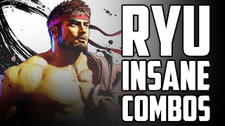 INSANE RYU COMBOS -  Street Fighter 6 DEMO