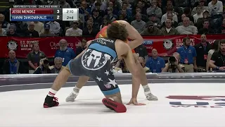 Yianni Diakomihalis vs Jesse Mendez 65kg - Olympic Team Trials 2024