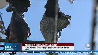 Agridem à coronhada em Lisboa