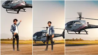 Ha Mai Baazigar | Helicopter Background Change Video Editing VFX tutorial | By Tech Arman