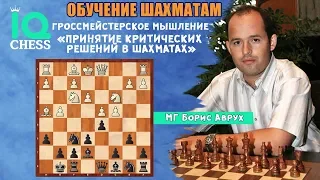 🔥МГ БОРИС АВРУХ ✅ / ПРЕЗЕНТАЦИЯ ВЕБИНАРА / 🔷ПРИНЯТИЕ КРИТИЧЕСКИХ РЕШЕНИЙ В ШАХМАТАХ 💥