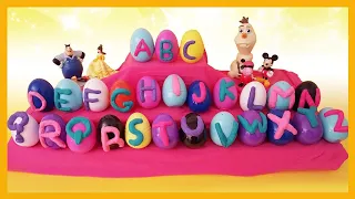 Apprendre l'alphabet avec des œufs surprises et de la pâte à modeler - Titounis