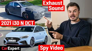 First look: 2021 Hyundai i30 N DCT – spy video exhaust sound & wet clutch DCT explained!