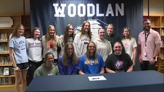 Kyra Parker full interview on signing with Saint Francis volleyball