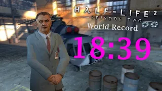 [Старый Мировой Рекорд] Half-Life 2: Episode Two Speedrun in 18:39