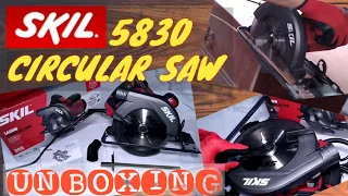 SKIL 1400W CIRCULAR SAW 5830 UNBOXING / 1400 WATTS / 1400WATTS