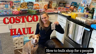 COSTCO HAUL 2024 // HOW TO SHOP IN BULK FOR ONLY 2 PEOPLE