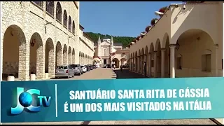 Santuário de Santa Rita de Cássia é um dos mais visitados no centro da Itália - JCTV 16/08/18