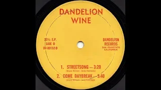 Dandelion Wine - Come Daybreak (1968)