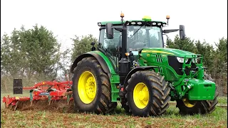 John Deere 6155 R + Kverneland Enduro Pro 3000 | BORSATO