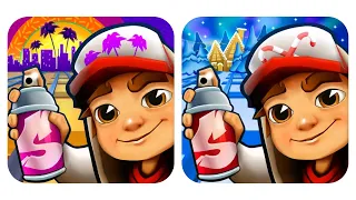 Subway Surfers Tag Team Traveling to Venice Beach vs St. Petersburg