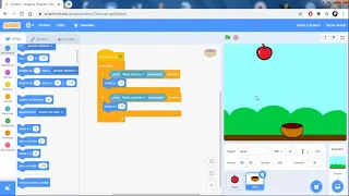 Creando un juego de atrapar en Scratch