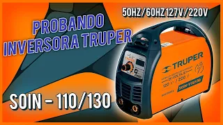 INVERSORA TRUPER SOIN-110/130 (planta de soldar), porque la mujer todo puede!! Conocela con nosotros