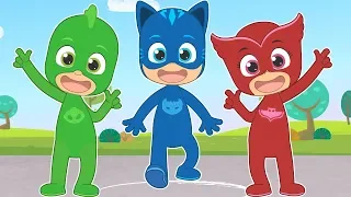 HOCKEY POKEY 🎶 with Superheroes | Babies dancing the Hockey Pockey | Learning by singing