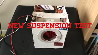 Hotpoint wmfug742 cardboard washer || new suspension test (destruction)
