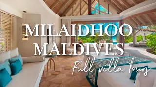 MILAIDHOO MALDIVES ☀️🌴 Beach and Overwater Villas Full Tours and Presentation (4K UHD 2022)