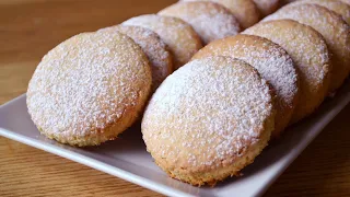 Very tasty coconut cookies! Easy and Quick Recipe #388