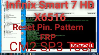 Infinix Smart 7 HD X6516 FRP Reset With CM2 SP3 Tool | infinix Smart 7 hd frp Bypass| smart 7 hd frp