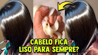 USEI ÚNICA VEZ! LISO EFEITO CHAPINHA SEM QUÍMICA - FICA MUITO LISO!