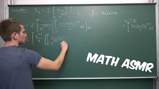 Study With Me Math ASMR for the Sophisticated Analytic Number Theorist [Chalkboard, Chalk Writing]