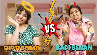 Badi Behen vs Choti Behen World War| JagritiKhurana