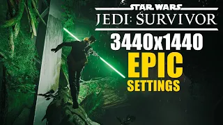 JEDI SURVIVOR GAMEPLAY [ 4K - 3440x1440 (21:9) - Epic Settings] #jedisurvivor