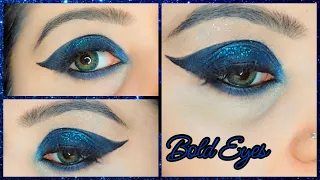Glitter Eye makeup Tutorial | Glamorous makeup | Easy makeup