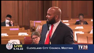 Cleveland City Council Meeting May 16, 2022