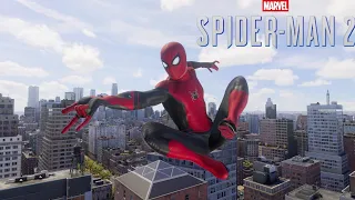 Marvel's Spider-Man 2 Far From Home Suit Freeroam Gameplay 4K 60FPS