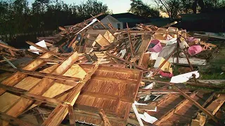 Homes destroyed by large, dangerous tornado in Arabi