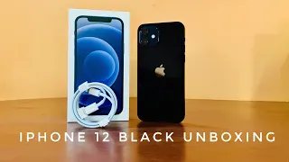 iPhone 12 Black unboxing | ASMR Video | Unboxing tech