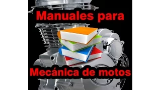 Manuales para mecánica de motos