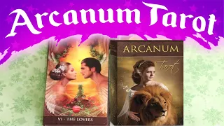 ARCANUM TAROT 💖 DECK REVIEW