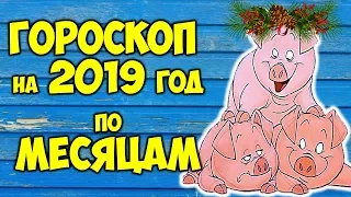 САМЫЙ ТОЧНЫЙ ГОРОСКОП НА 2019 ГОД ПО МЕСЯЦАМ🐷