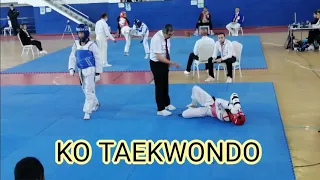 taekwondo éliminations championnat du Maroc 2022