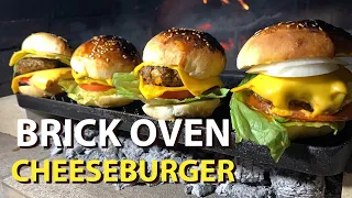 How to Make A Cheeseburger in Wood Fired Brick Oven?