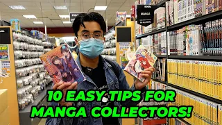 10 Tips I Wish I Knew Before I Started Collecting Manga!