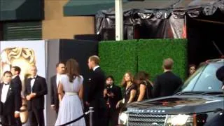 Prince William and Kate arrive to screaming fans at BAFTA Brits to Watch event in LA