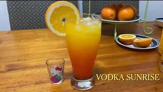 VODKA SUNRISE 🌅