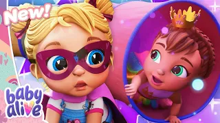 La course d'obstacles très boueuse 🛝 NOUVEAU Baby Alive Episode 🏃‍♂️ Famille Enfants Dessins