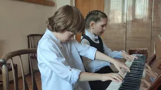 Детский блюз 1 Зорин Леонид, Ягодинская Виктория (8  и 9 лет)